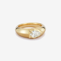 18k Gold Frankie Envoy Signet Ring