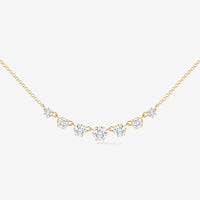 18k Gold Small Penelope Diamond Necklace