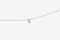 14k Gold Grey Diamond Heart Bracelet