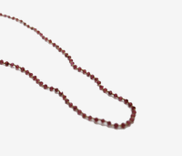 Hand Knotted Garnet Necklace
