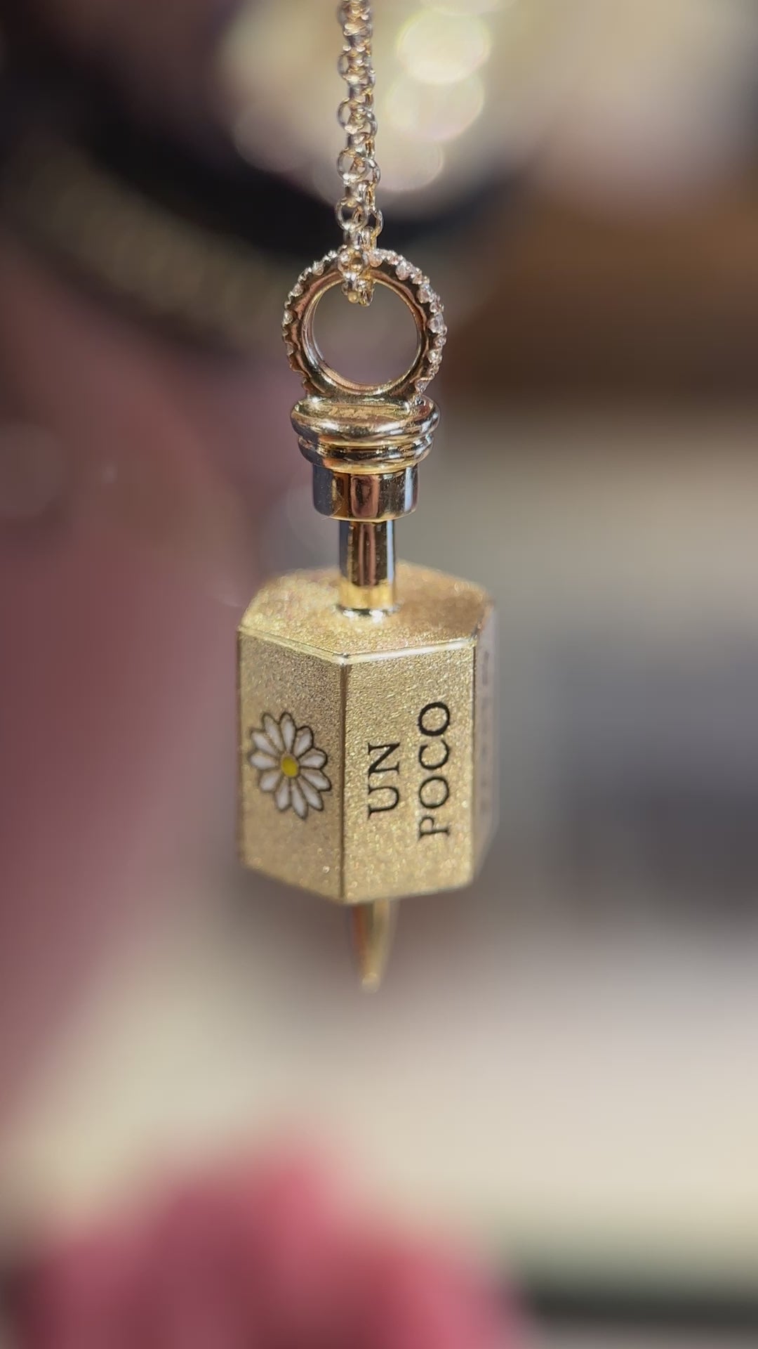 Diamond Loves Me Spinner Pendant