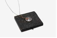 Rose Quartz + Spinel 18k Gold Cord Necklace