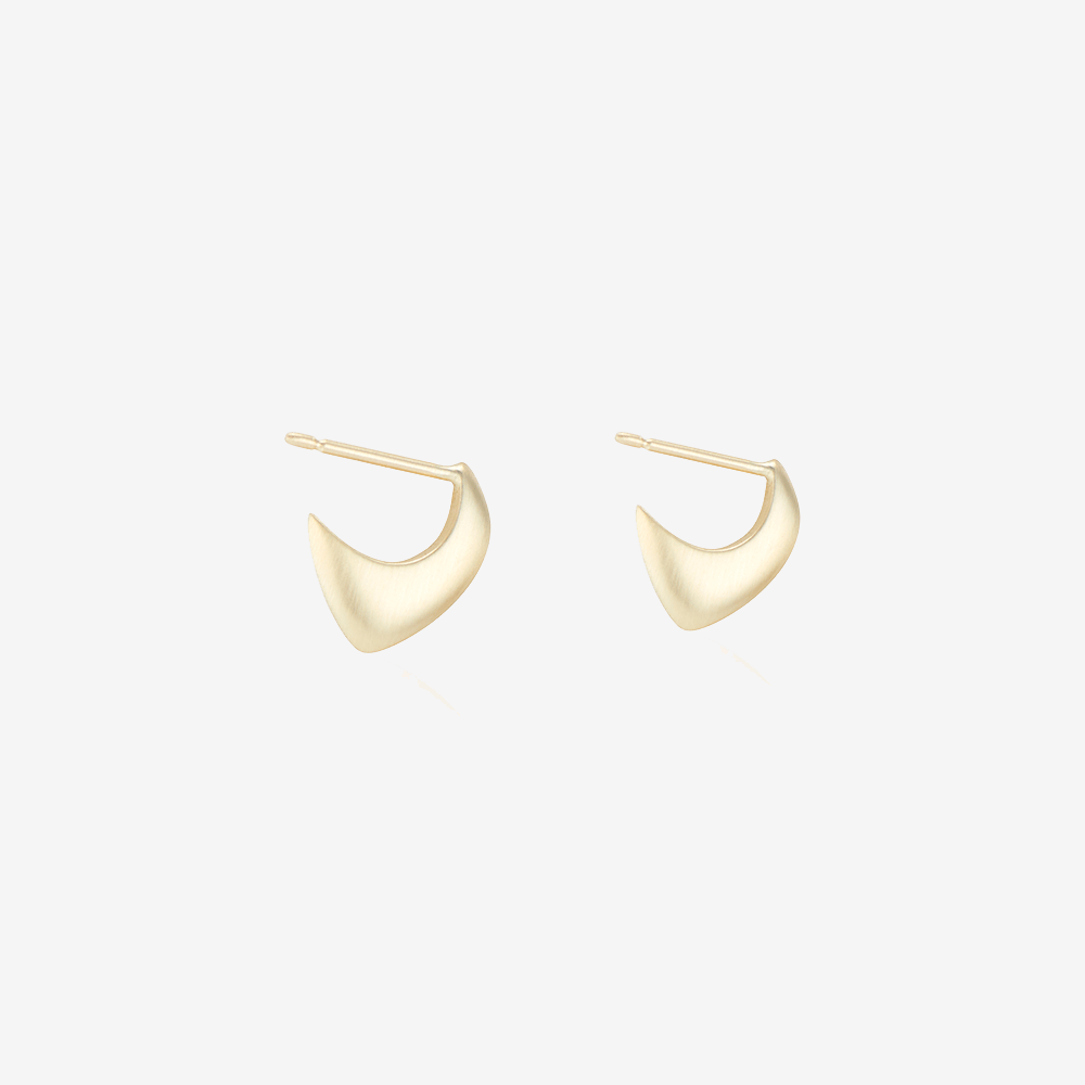 Dan-yell Small Gold Ravan Hoops