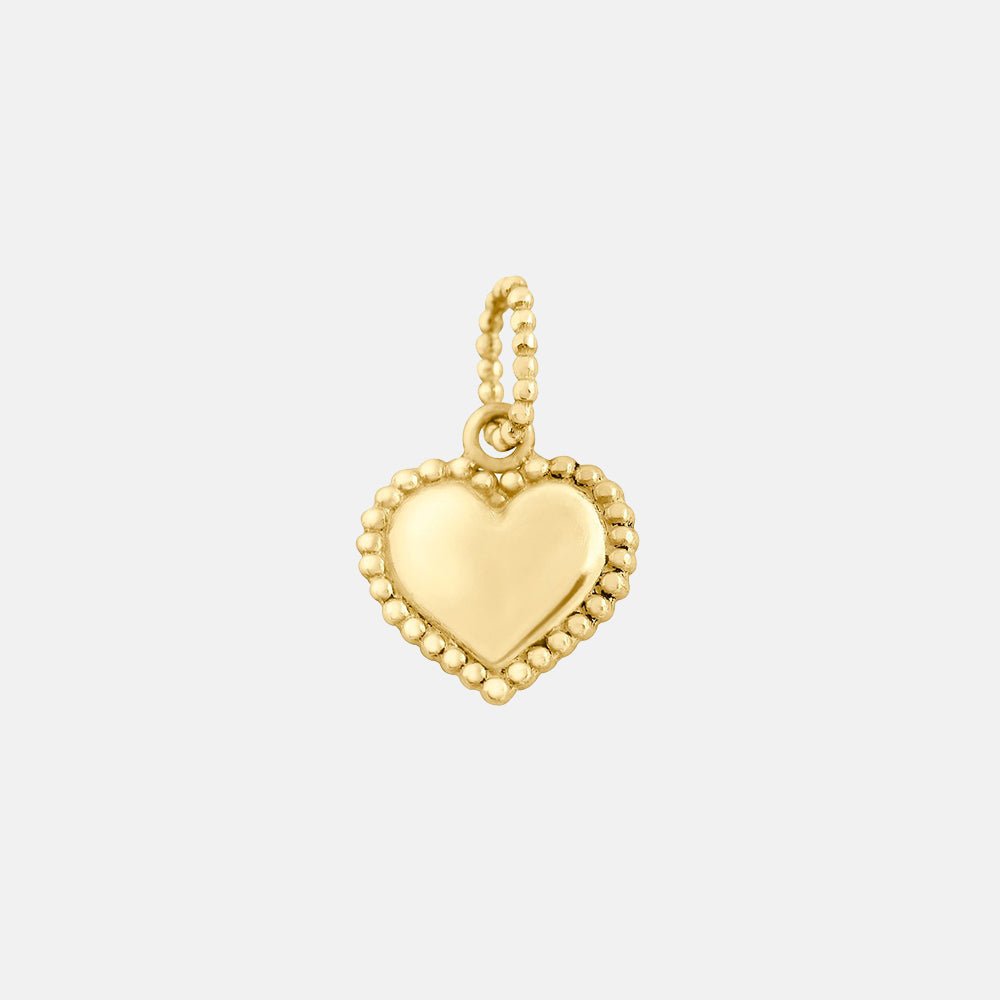 Gigi Clozeau 18k Gold Lucky Heart Pendant